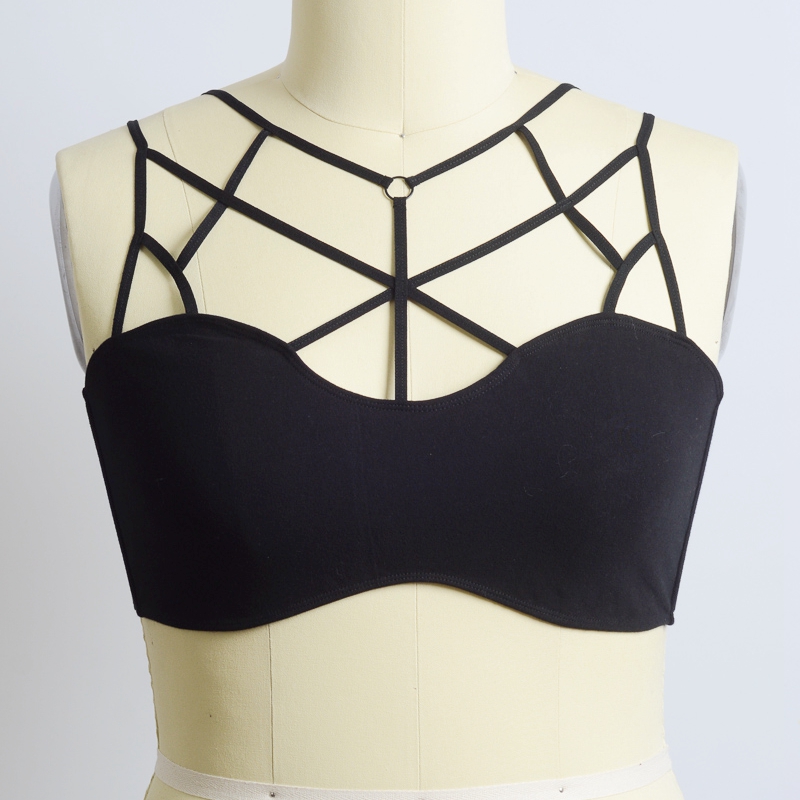 GA-5526PLUS вязание крючком ромашкой Jongline Bralette